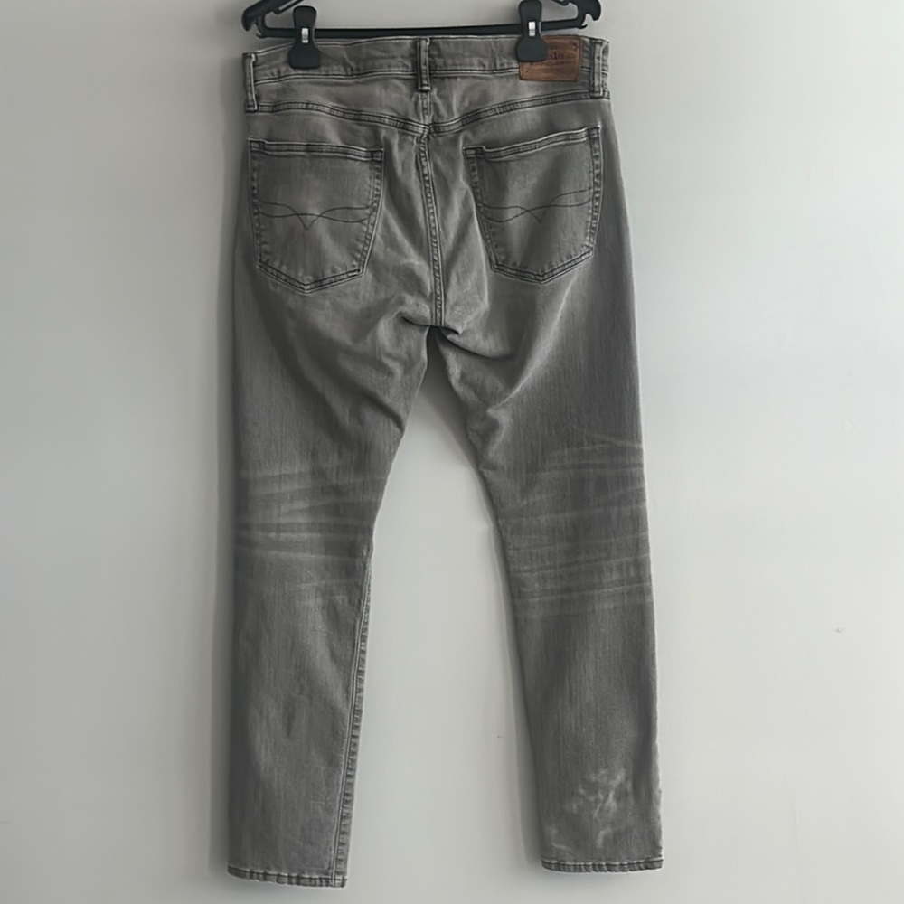 Polo Ralph Lauren Sullivan Slim Sz. 32/30 Grey Denim Jeans AMAZING QUALITY - Picture 9 of 15